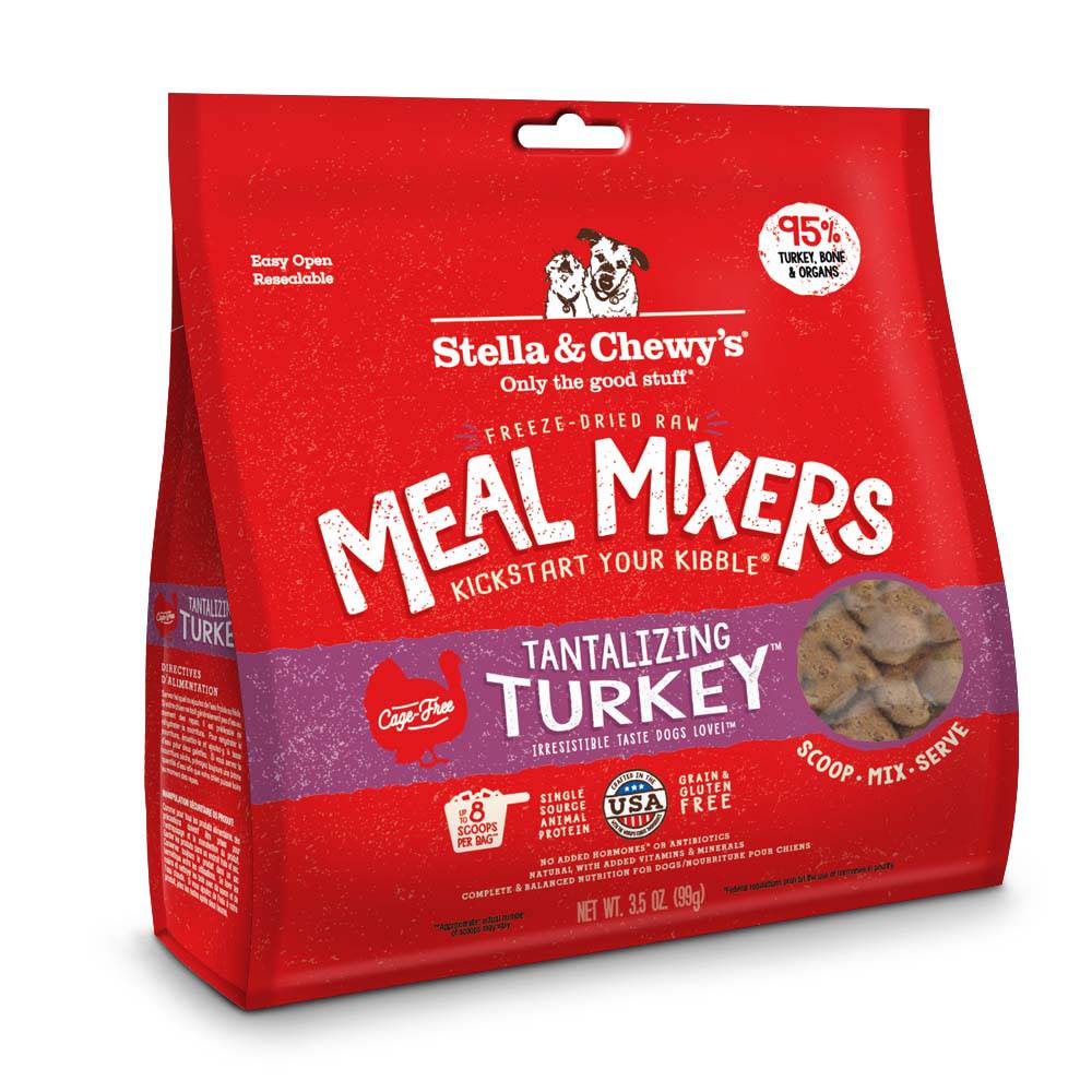 <b>Stella & Chewy's</b> Turkey Meal Mixers Grain-Free Freeze-Dried Dog Food <br><br>
