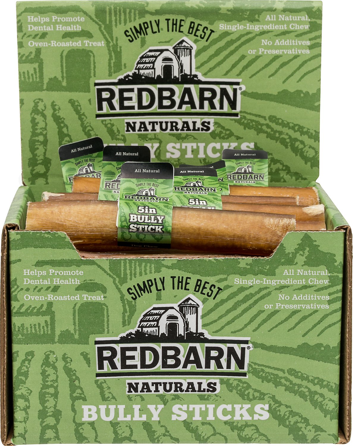 RedBarn Beef Bully Stick 5" Dog Treat