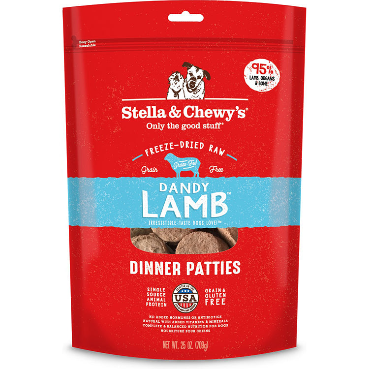Stella & Chewy's Dandy Lamb Freeze-Dried Dinner Patties