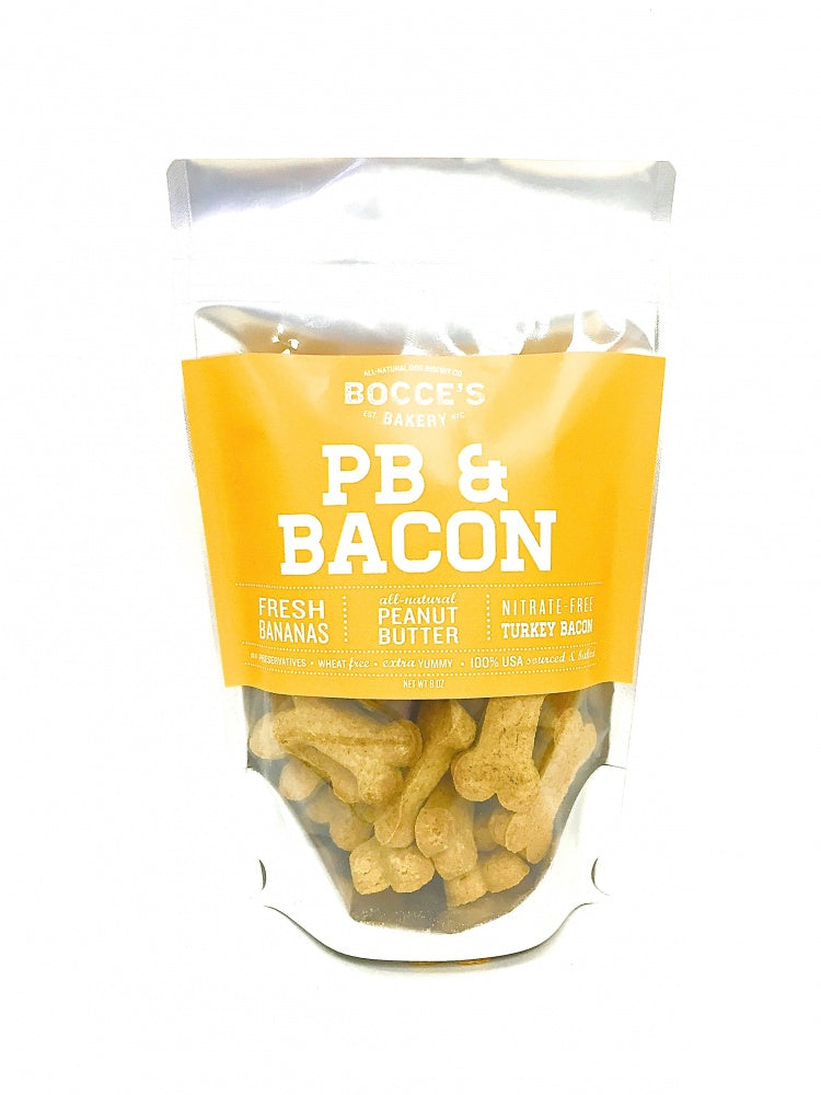 Bocce's Bakery Peanut Butter and Bacon All Natural Dog Biscuits