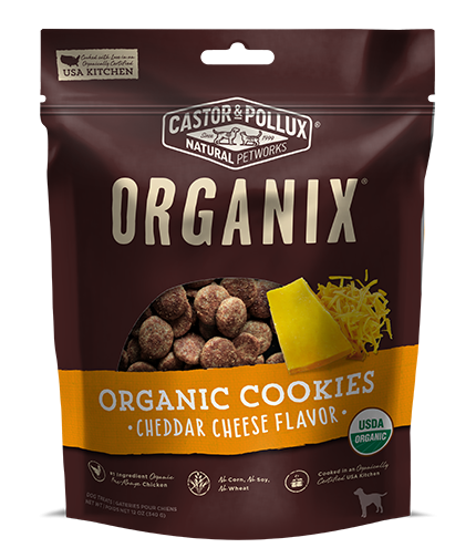 Castor and Pollux Organix Cheddar Dog Treats
