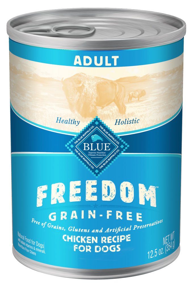 Blue Buffalo Freedom Grain Free Chicken Recipe Adult Canned Dog Food