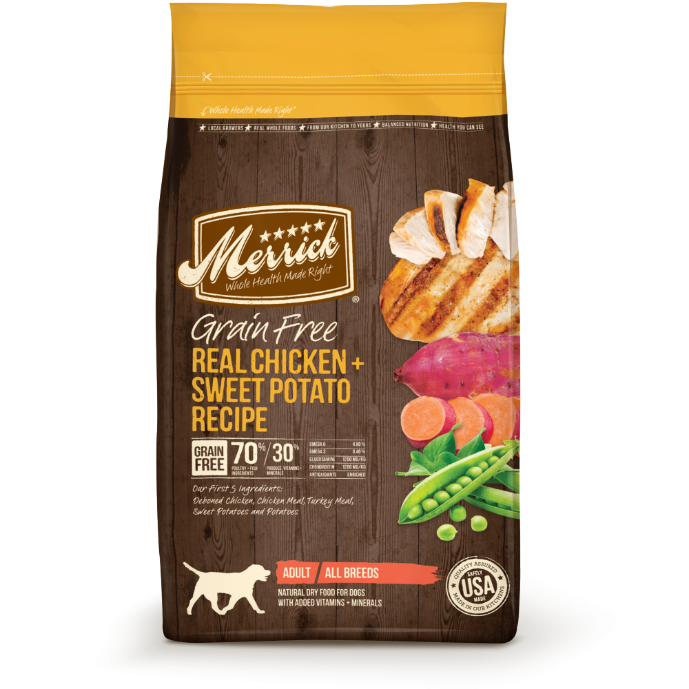 Merrick Grain Free Real Chicken and Sweet Potato Dry Dog Food