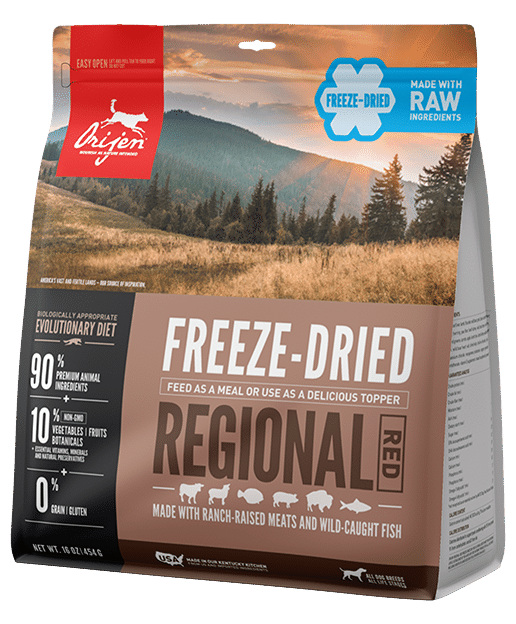Orijen Regional Red Freeze Dried Dog Food
