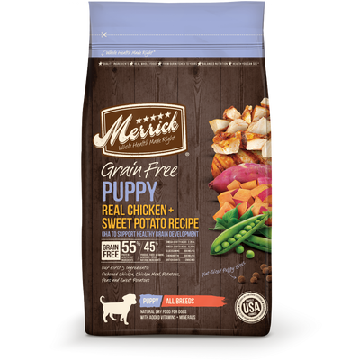 Merrick Grain Free Puppy Chicken Recipe Dry Dog Food