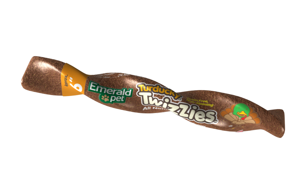 Emerald Pet Turducky Twizzies Bits Dog Treats