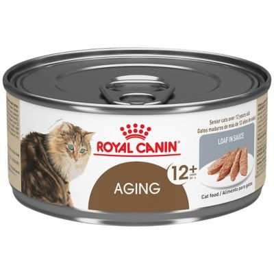 Royal Canin Feline Health Nutrition Aging 12 and Up Loaf in Sauce Canned Cat Food