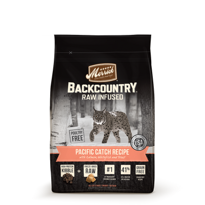 Merrick Backcountry Grain Free Pacific Catch Recipe Dry Cat Food