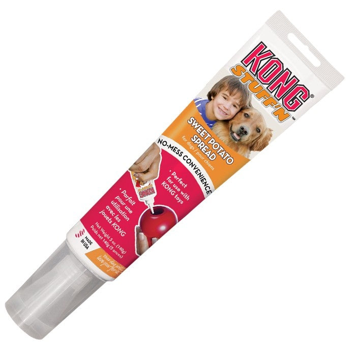 KONG Stuff'N Sweet Potato Spread Dog Treat Tube