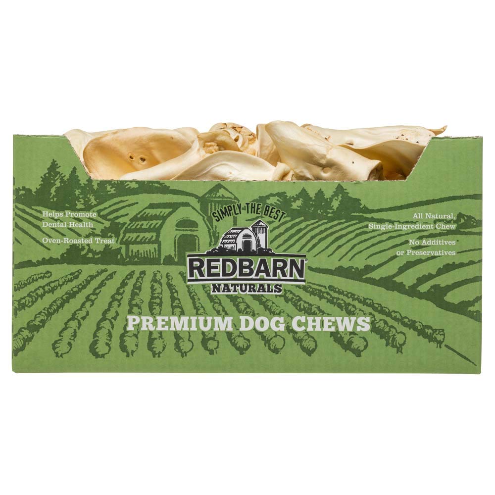 RedBarn Natural Beef Cow Ears - 100 Count