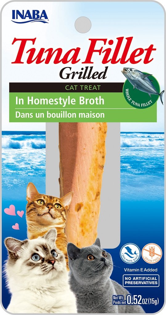 Inaba Ciao Grain-Free Tuna Fillet in Homestyle Broth