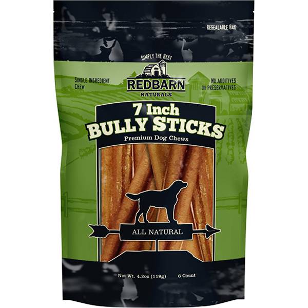 <b>Redbarn</b> Beef Bully Stick 7" Dog Treat