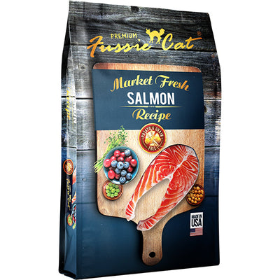 <b>Fussie Cat</b> Grain-Free Fresh Salmon Recipe Dry Cat Food
