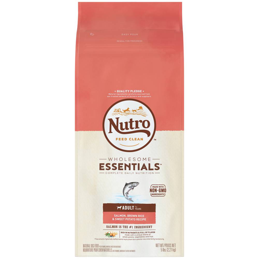 Nutro Wholesome Essentials Adult Salmon, Brown Rice & Sweet Potato Dry Dog Food