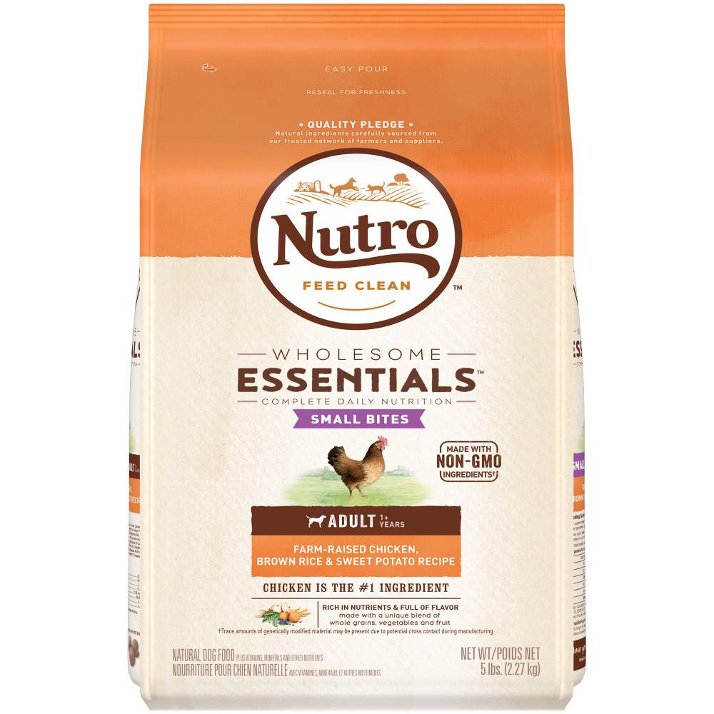 Nutro Wholesome Essentials Puppy Farm-Raised Chicken, Brown Rice & Sweet Potato Dry Dog Food