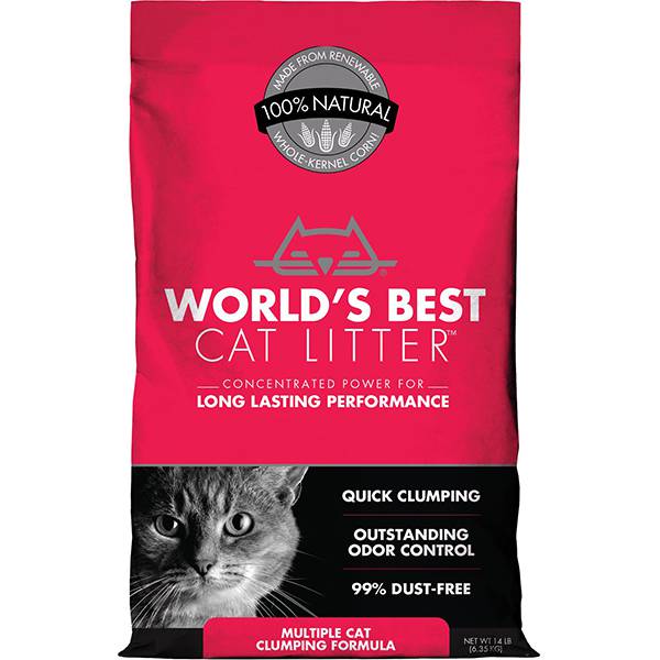 <b>World's Best Cat Litter</b> Multiple Cat Clumping Formula Cat Litter