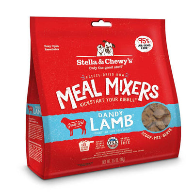 <b>Stella & Chewy's</b> Dandy Lamb Meal Mixers Grain-Free Freeze-Dried Dog Food <br><br>