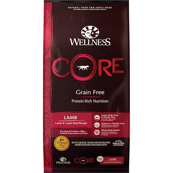 <b>Wellness CORE</b> Grain-Free Lamb Recipe Dry Dog Food