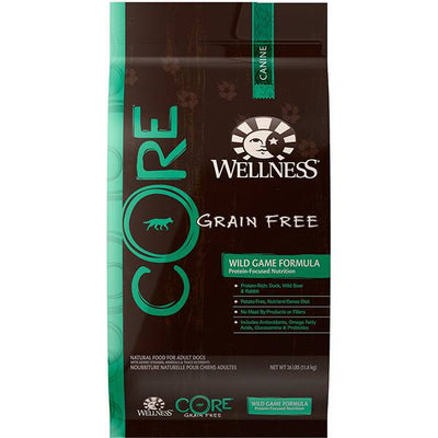 <b>Wellness Core</b> Grain-Free Wild Game Duck, Turkey, Boar & Rabbit Recipe Dry Dog Food