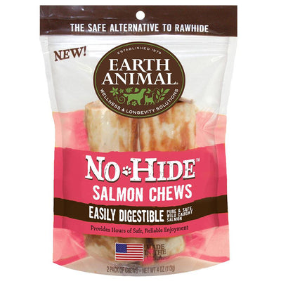 <b>Earth Animal</b> No-Hide Salmon Chews for Dogs - 2 Pack