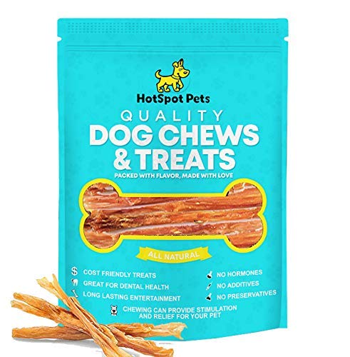 HotSpot Pets Premium Beef Tendon Chews 8 Inch- Made in USA