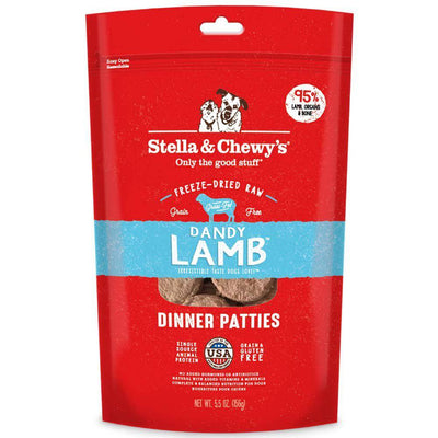 Stella & Chewy's Dandy Lamb Freeze-Dried Dinner Patties