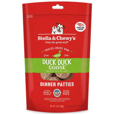 <b>Stella & Chewy's</b> Duck Dinner Patties Grain & Gluten-Free Freeze-Dried Dog Food