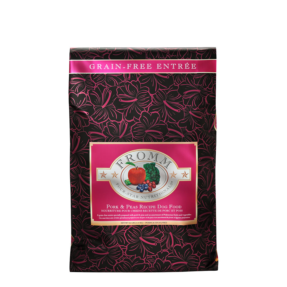 Fromm Family Four Star Grain Free Pork and Peas Recipe Dry Dog Food
