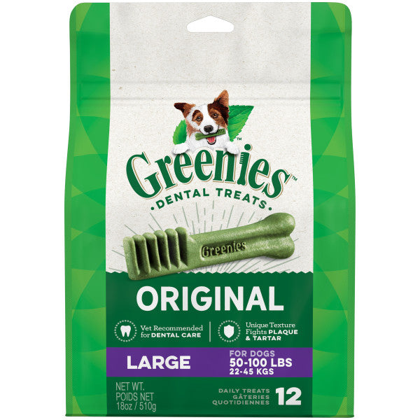 <b>Greenies</b> Original Large™ Dog Dental Treats