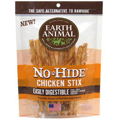 <b>Earth Animal</b> No-Hide Flavored Stix - 10 Pack