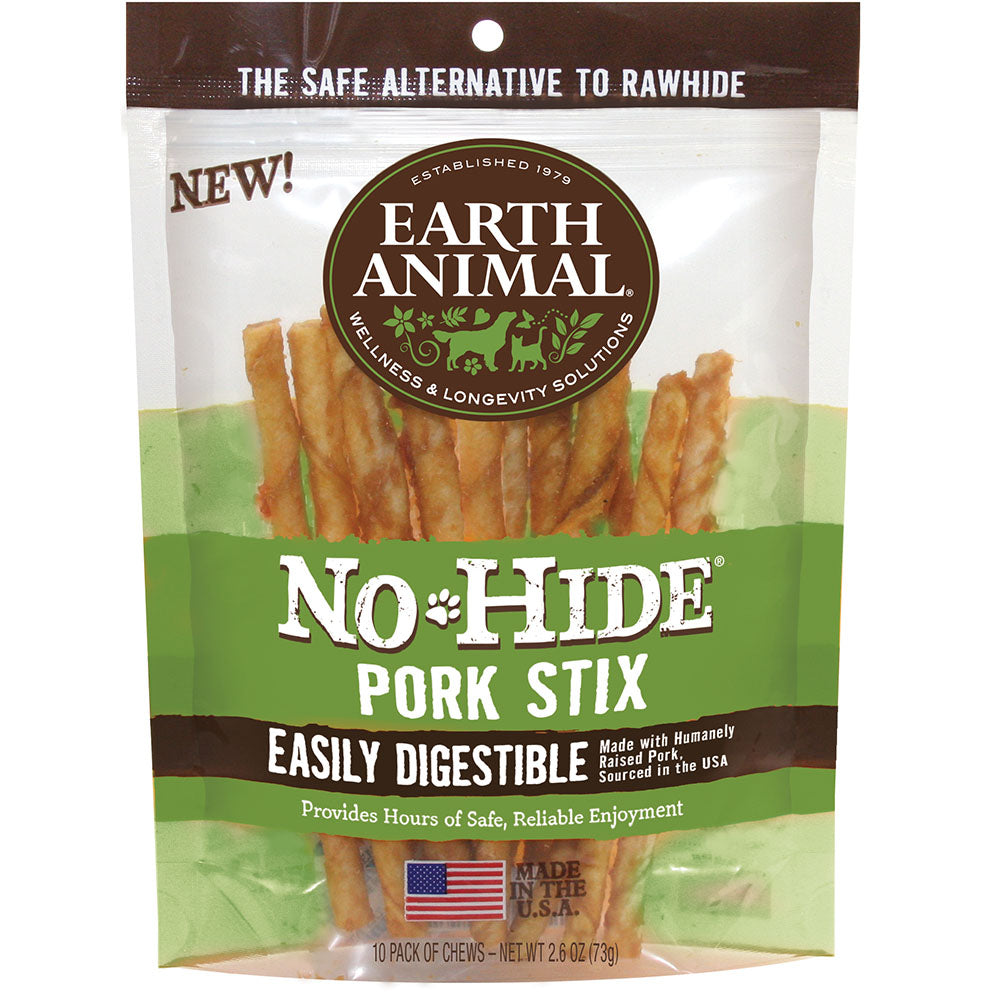 <b>Earth Animal</b> No-Hide Flavored Stix - 10 Pack