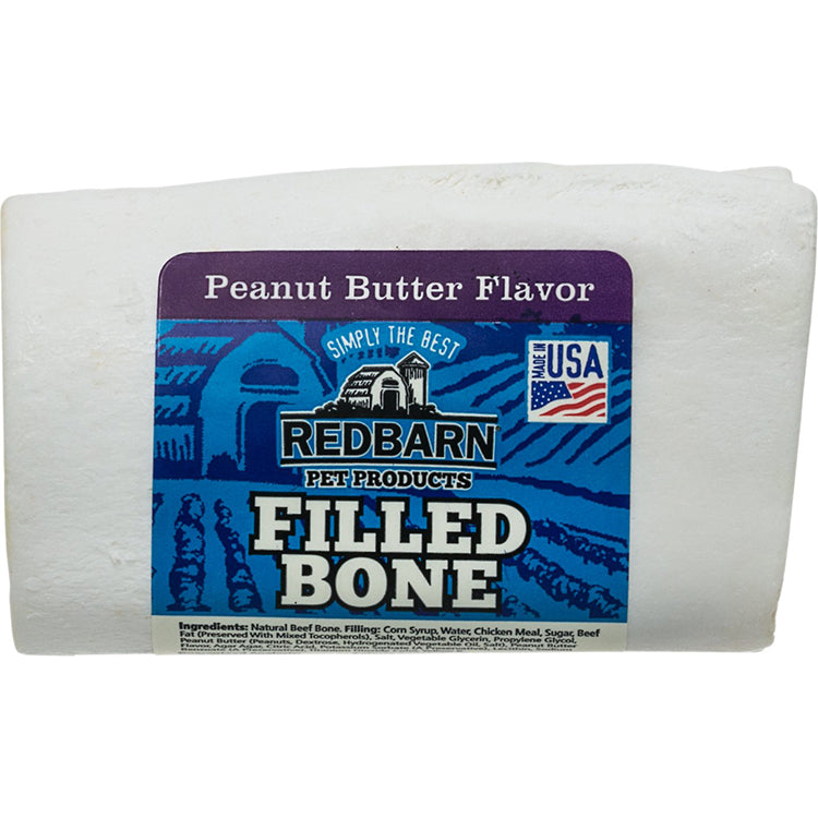 <b>Redbarn</b> Peanut butter Filled Bone Treats - Small <br></br>