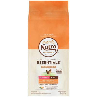 Nutro Wholesome Essentials Small Breed Adult Weight Management Chicken, Whole Brown Rice and Sweet Potato Dry Dog Food