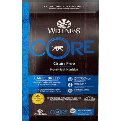 <b>Wellness Core</b> Grain-Free Original Dry Food For Large Breed Dogs - Turkey & Chicken Recipe