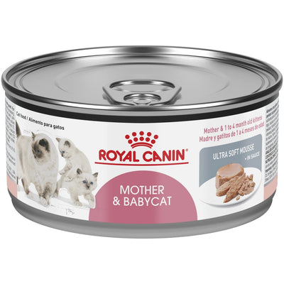 Royal Canin Feline Health Nutrition Mother & Babycat Ultra Soft Mousse in Sauce Canned Cat Food