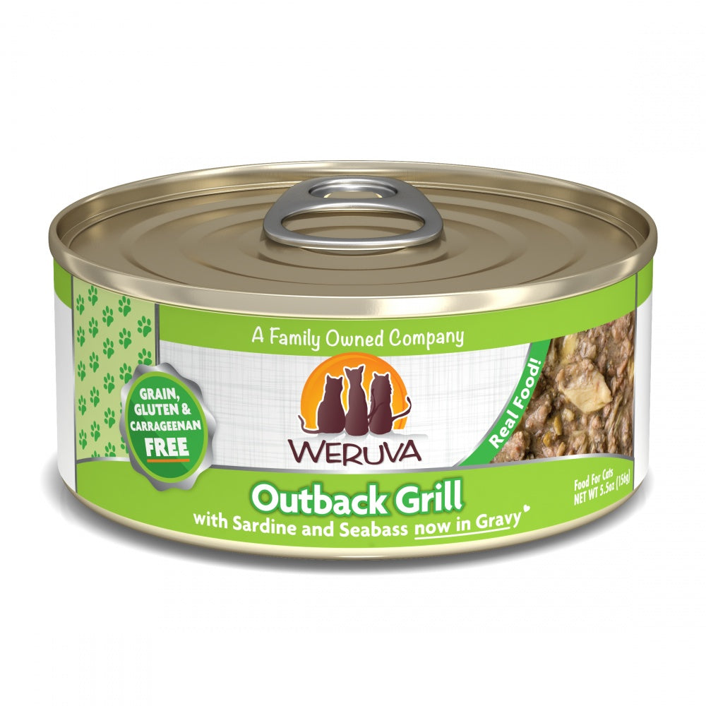 Weruva Outback Grill With Trevally and Barramundi Canned Cat Food