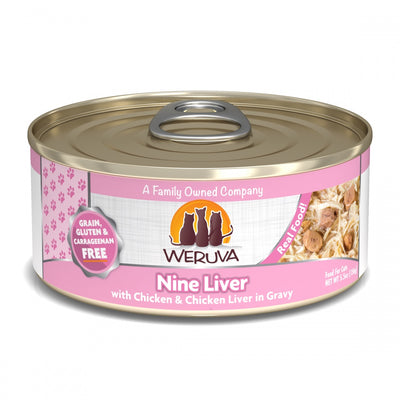 Weruva Nine Liver Canned Cat Food