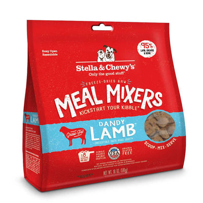 <b>Stella & Chewy's</b> Dandy Lamb Meal Mixers Grain-Free Freeze-Dried Dog Food <br><br>