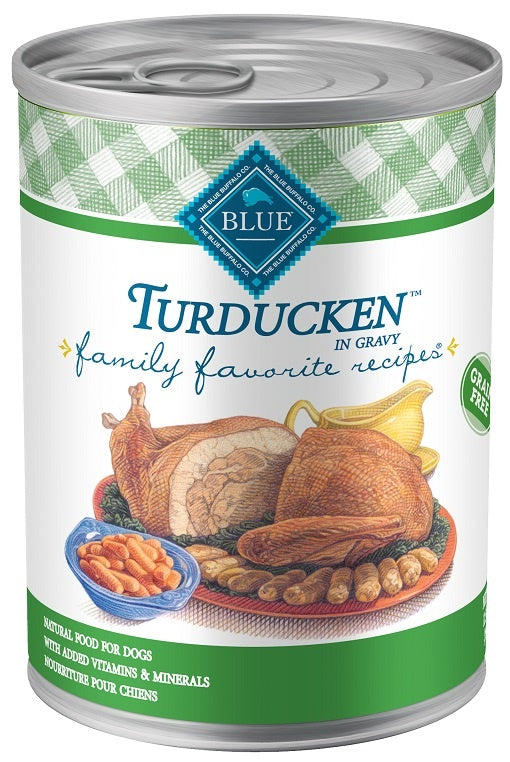 Blue Buffalo Family Favorites Turducken Canned Dog Food