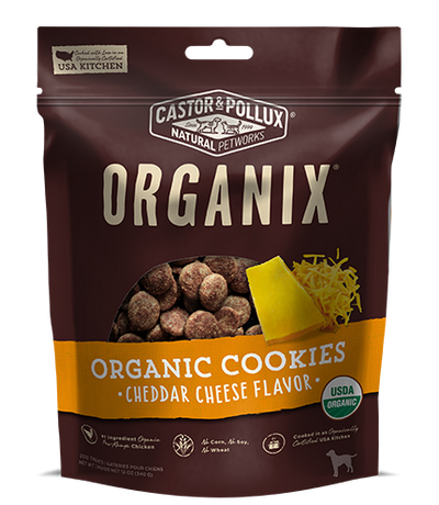 Castor and Pollux Organix Cheddar Dog Treats