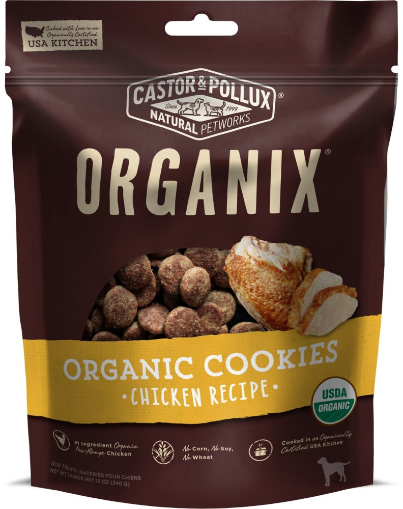 Castor and Pollux Organix Chicken Dog Treats