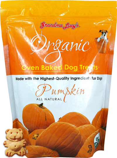 Grandma Lucy's Organic Oven Baked Pumpkin Flavor Dog Treats