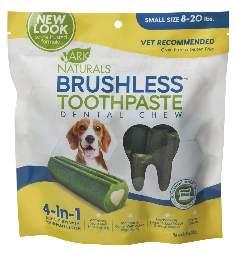 Ark Naturals Brushless Toothpaste Small Dog Treats