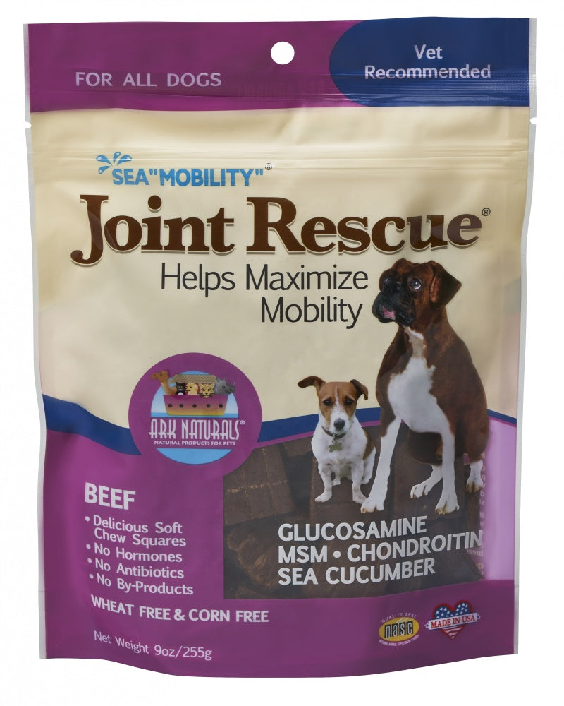 Ark Naturals Sea Mobility Joint Rescue Beef Recipe Jerky Treats