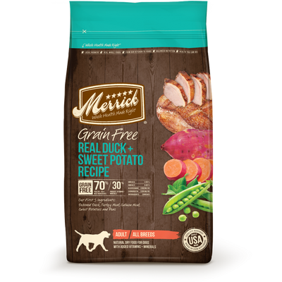 Merrick Grain Free Real Duck and Sweet Potato Dry Dog Food