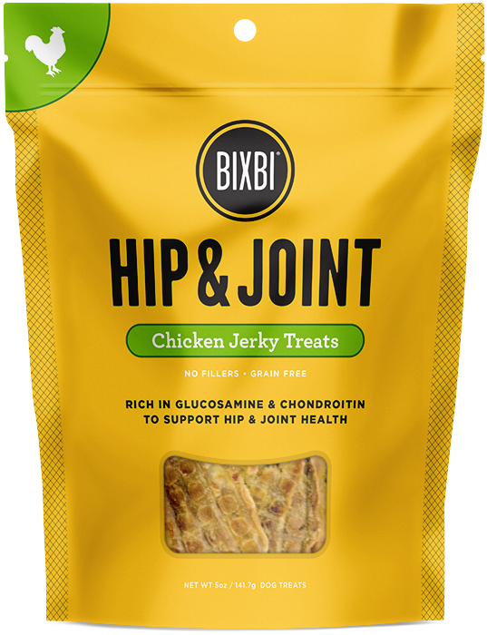 Bixbi Hip and Joint Chicken Breast Jerky Dog Treats