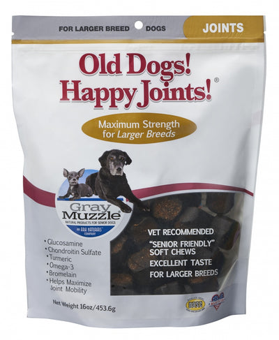 Ark Naturals Gray Muzzle  Old Dogs! Happy Joints! Dog Treats