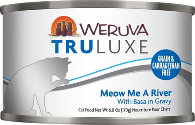 Weruva TRULUXE Meow Me A River with Base in Gravy Canned Cat Food