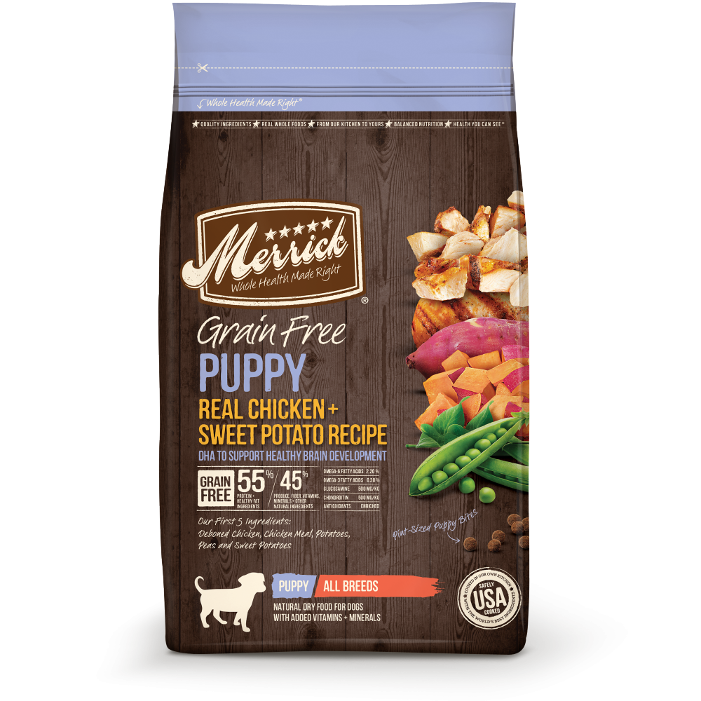 Merrick Grain Free Puppy Chicken Recipe Dry Dog Food