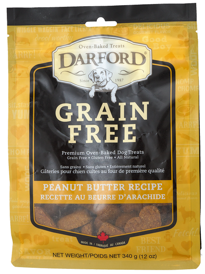 Darford Grain Free Peanut Butter Recipe Oven Baked Dog Treats